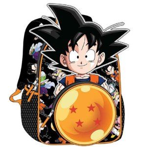 Dragon Ball Z Goku Character Die Cut Kids Backpack BNWT